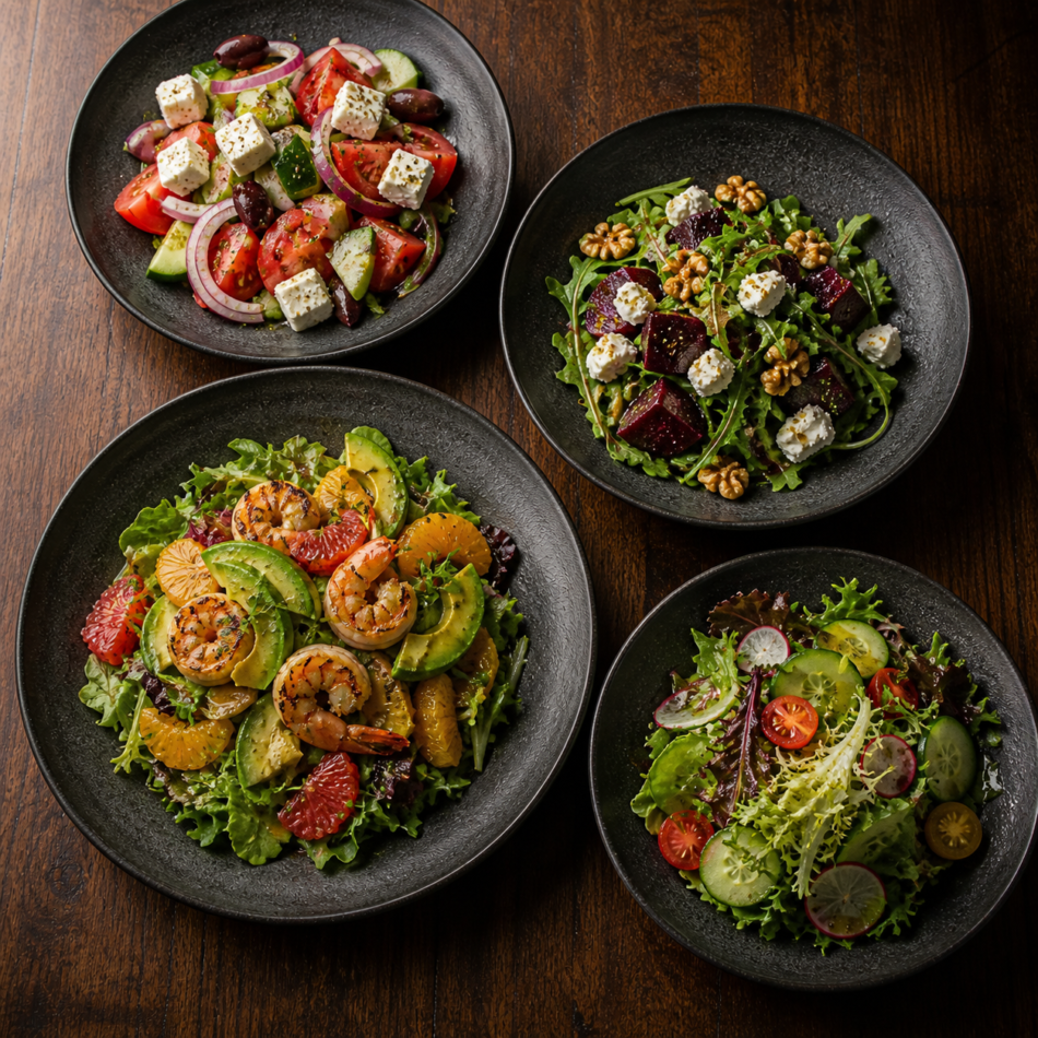 Salads and light dishes at Sofiya Grand NJ
