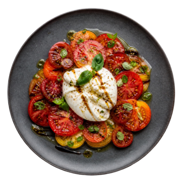Burrata & Heirloom Tomatoes